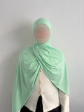 Mint Aura Premium Jersey Scarf