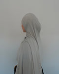 Silver Stone Liquid Jersey Scarf