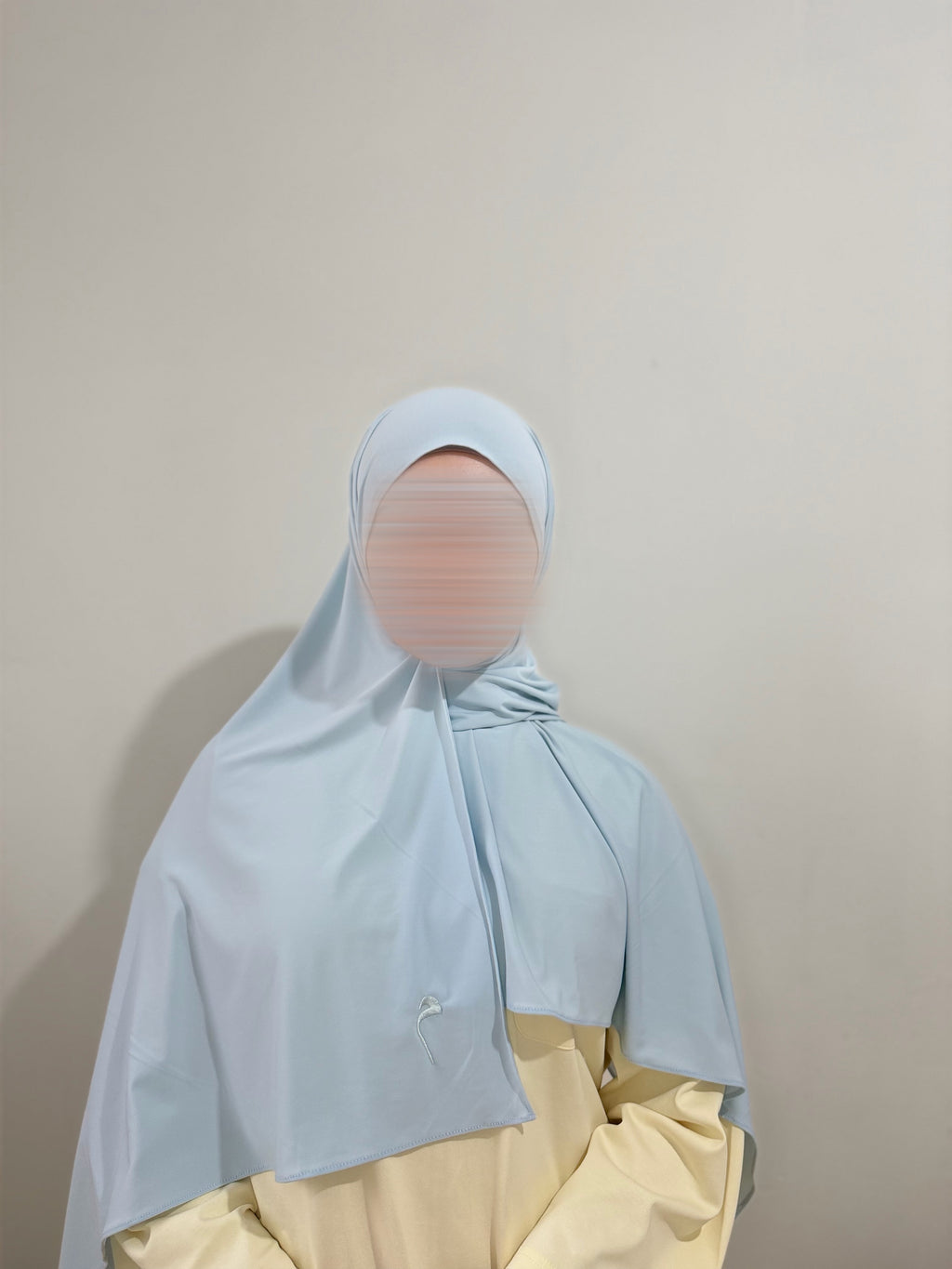 Cloud Blue Premium Jersey Scarf