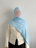 Sky Blue Premium Jersey Scarf