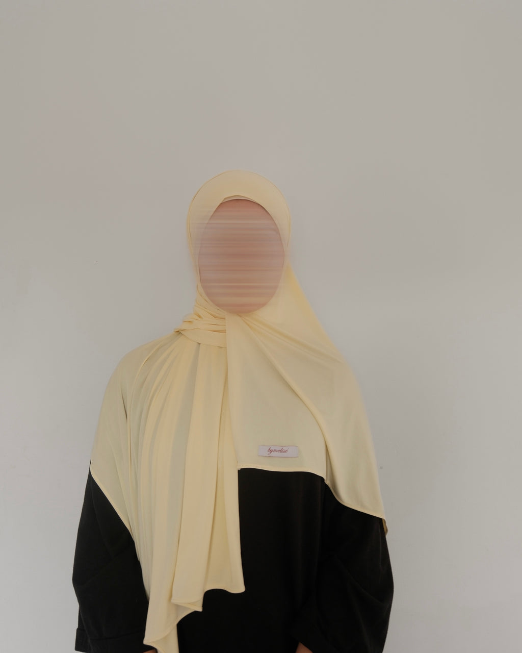 Butter Yellow Liquid Jersey Scarf