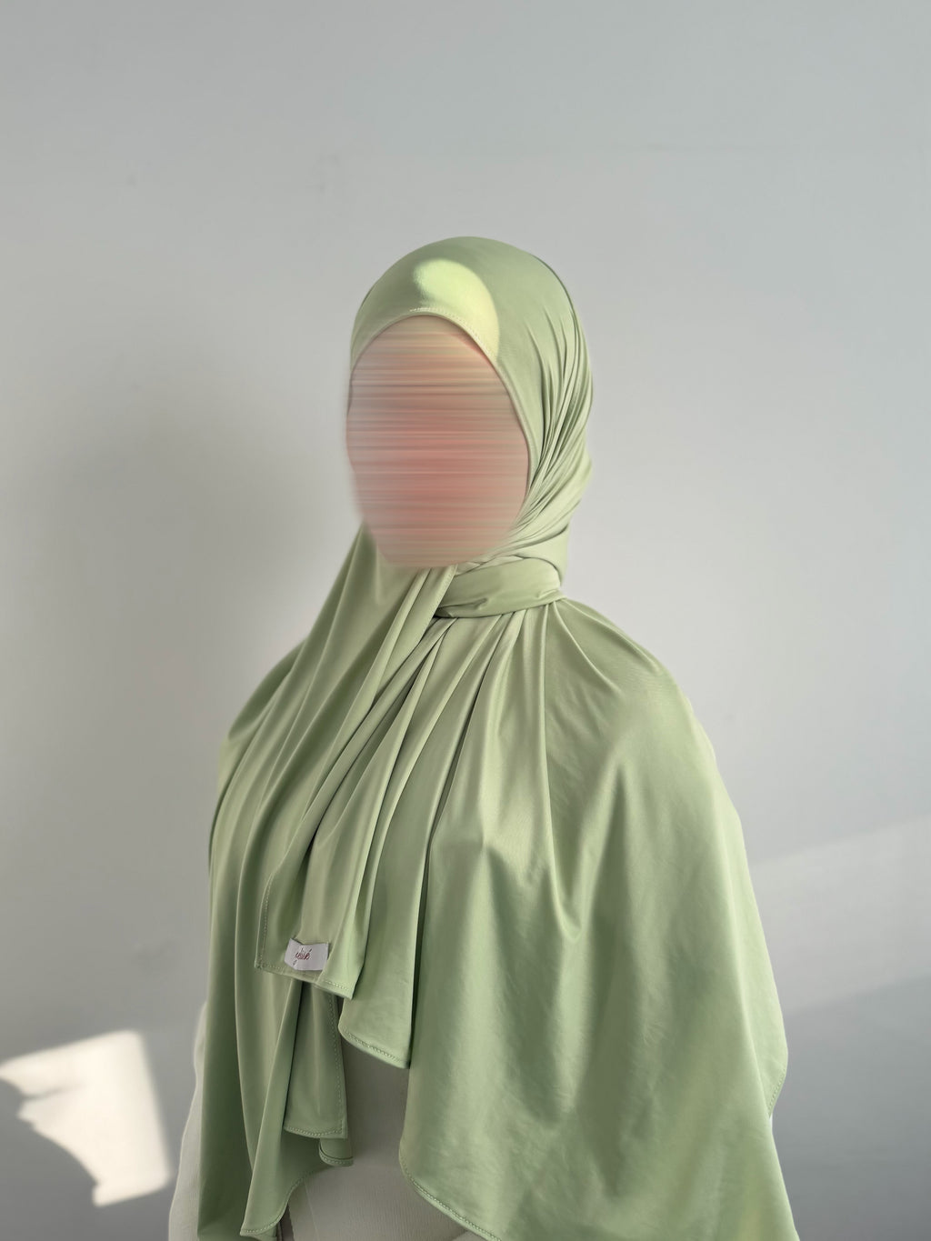 Sage Liquid Jersey Scarf