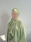 Sage Liquid Jersey Scarf