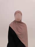 Cappuccino Premium Jersey Scarf