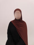 Cocoa Premium Jersey Scarf