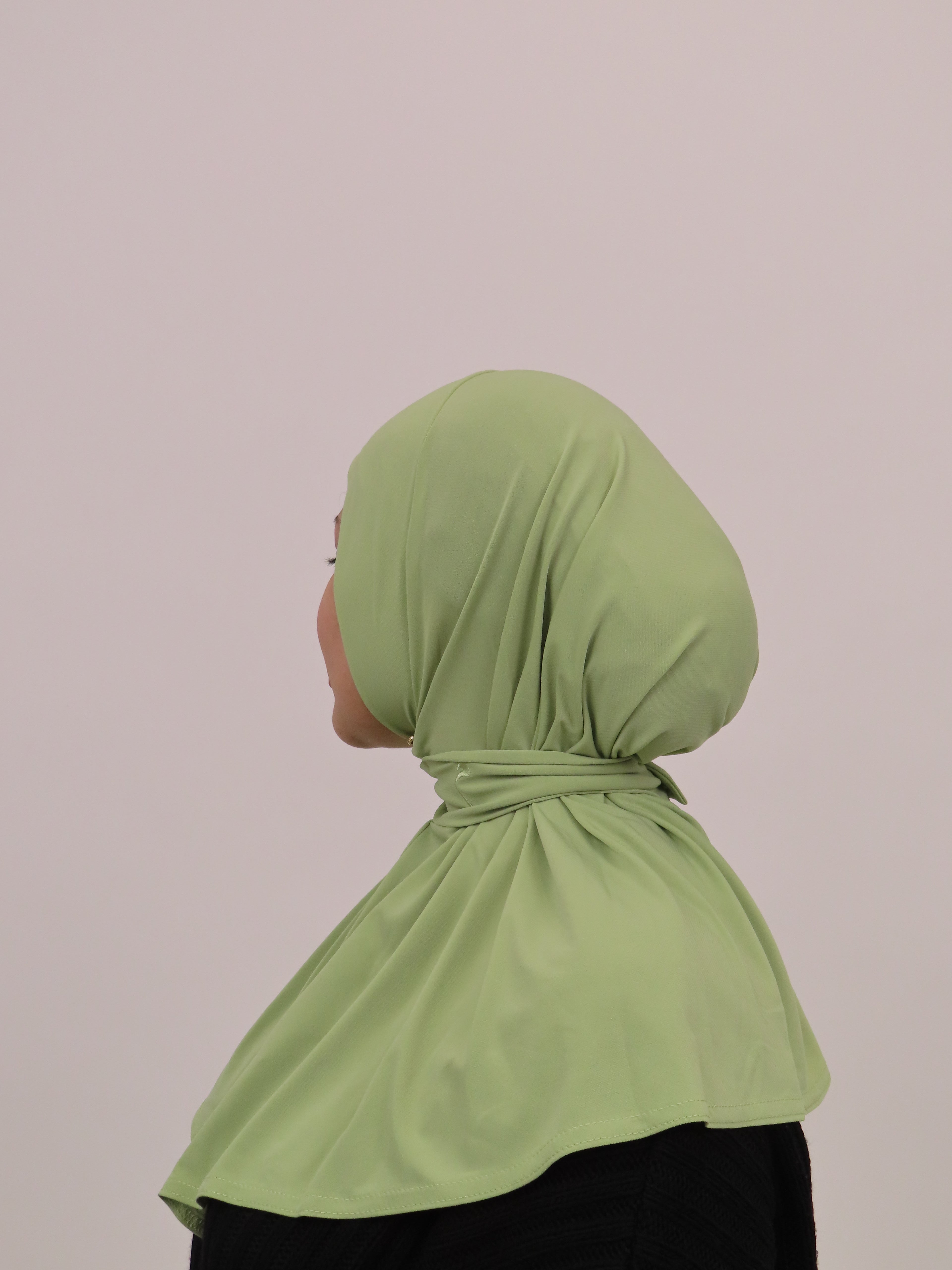 Matcha Instant Liquid Jersey Scarf