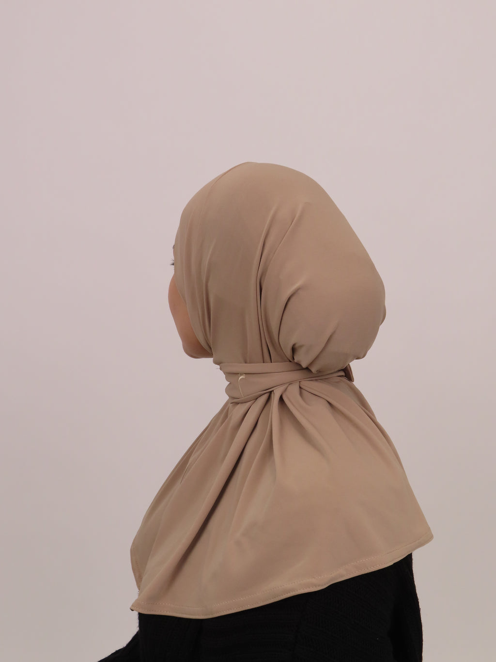 Latte Instant Liquid Jersey Scarf