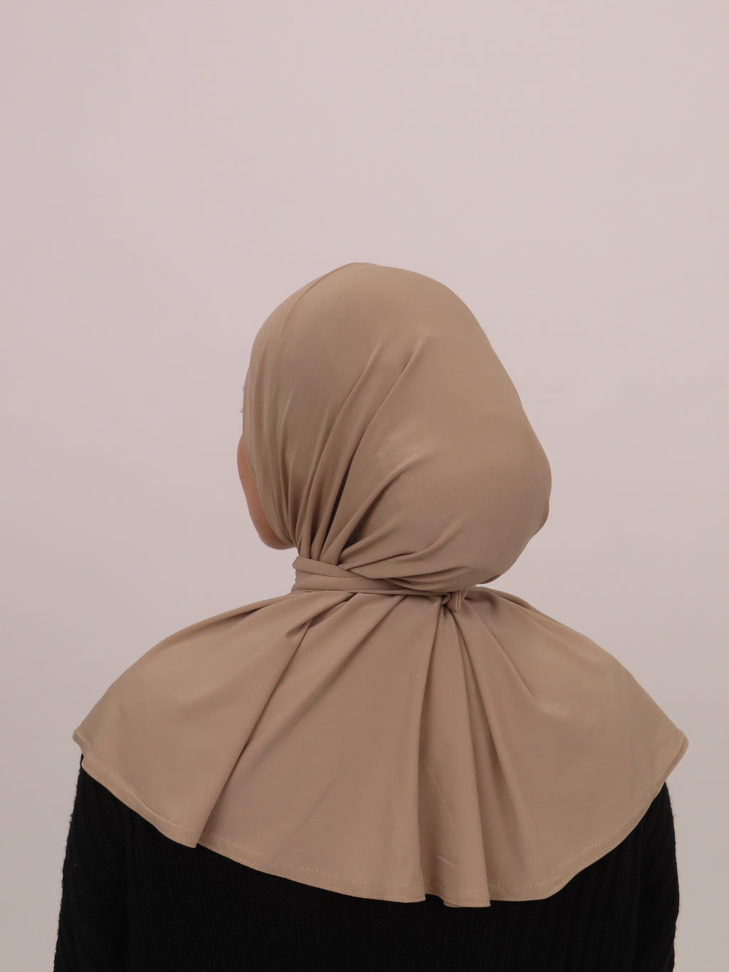 Latte Instant Liquid Jersey Scarf