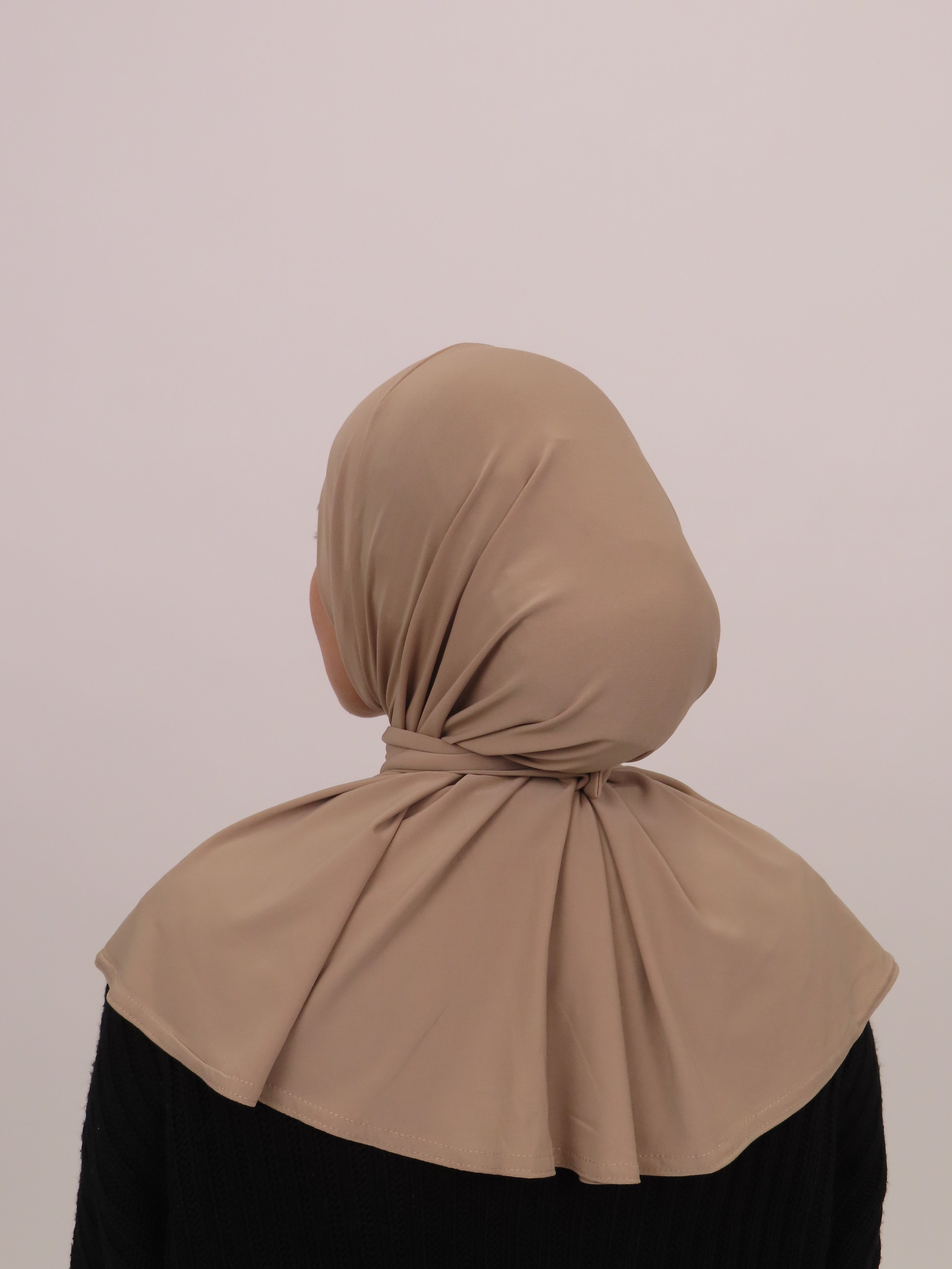 Latte Instant Liquid Jersey Scarf