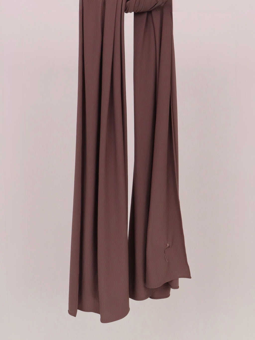 Mocha Premium Jersey Scarf